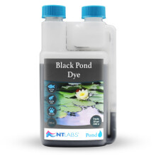 NT Labs Black Pond Dye, Mirror-Like Water Reflection, Algae & Blanket Weed Control, Safe for Fish, Koi, Plants & Wildlife, Ideal f