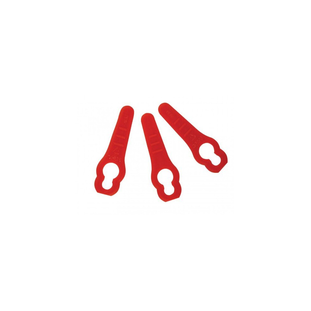50 X Alm Mower Plastic Blades Gp295 Suitable For Powerbase Qualcast And Challende Lawnmowers See Description For Specific Models 15526700