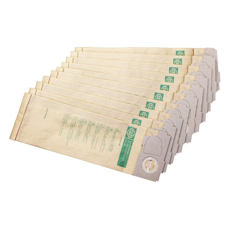 Sebo 46-Jy-06 Original Paper Bags 350/360/Bs36/Bs46 Series, Pack Of 10, Plastic