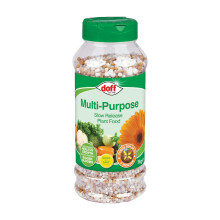 Doff Multi-Purpose Slow Release Plant Food– 1Kg Fast-Acting Controlled Release Garden Fertiliser for Healthy Growth of Flowers & S