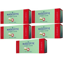200-2000 x MASCOTTE CLASSIC Filter TUBES Tips Paper Smoking Cigarette Rolling Filling Tobacco UK FREE P&P (1000 x MASCOTTE CLASSIC