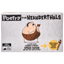 Exploding Kittens - Poetry for Neanderthals - Competitive Word Guessing Game - Party Game, Ideal for Family Night, Kid and Adult, 2+ Players, Ages 7+