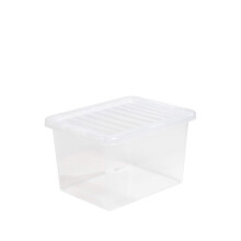 Wham Plastic Storage Boxes - Pack Of 5 (24 Litre)