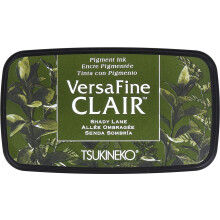 Tsukineko VF-CLA-552 Shady Lane Versafine Clair Ink Pad, Synthetic Material, Green, 5.6 x 9.7 x 2.3 cm