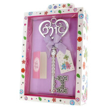 Tulip Studio Silver Age 21 Female Keepsake Key & Bright Presentation Box - 21st Birthday Gift