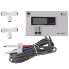 HM Digital DM-2 Commercial Inline Dual TDS Monitor Meter Testing PPM for Water