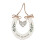 Just Married' Wedding Horseshoe White with Hanging Heart 1