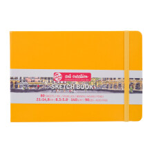Talens Art Creation Sketchbook 80 Sheets, 21 cm x 14.8 cm, Golden Yellow, A5, 9314115M