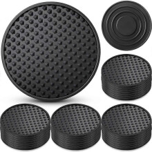 36Pcs Silicone Coasters for Drinks Non Slip Silicone Drink Coasters Cold Hot Heat for Table Tabletop Coffee Bar