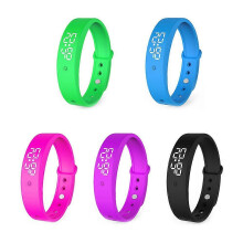 (Purple) Smart Bracelet with Vibrating Alarm, Sleep Monitoring Digital Display Electric Watch