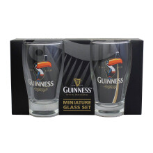 Guinness Mini Toucan Pint Glass 2Pk