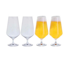 Dartington Crystal Cheers Stemmed Beer Glass 4 Pack