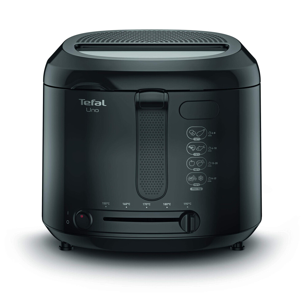 Tefal Uno Ff203840 Deep Fat Fryer 1 Kg, 4 Portions Black