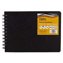 Seawhite - Plein Air Watercolour Sketchbook - A5 - 20 Sheets - 350gsm - Acid-Free - White Paper