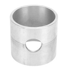 Fockety Sand Casting Sandbox, Aluminum Alloy Cylindrical Shape Jewelry Casting Mold, Heat Resistant Small DIY Metal Jewelry Castin