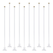 OFFSCH Car Window Flagpole with Suction Cup Base Portable Flag Holder for Vehicle Outdoor Travel Garden Patio Lawn Display 12.40In