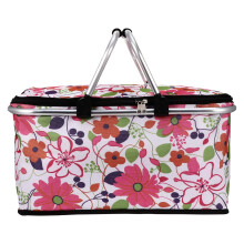 Happyyami 1pc Picnic Basket Outdoor Basket Portable Ice Pack Lunchbox Cooler Picnic Basket Cool Bags Tote Lunch Box Insulation Lun