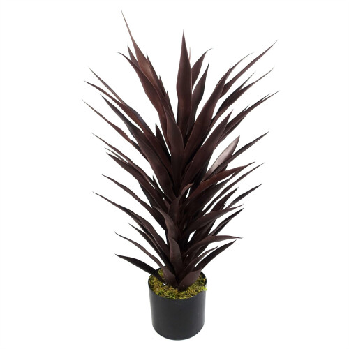 Leaf Leaf Design UK Artificial Tropical House Plant,Red,85cm