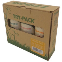Biobizz Try Pack Indoor - bloom grow top max organic nutrients fertilizers