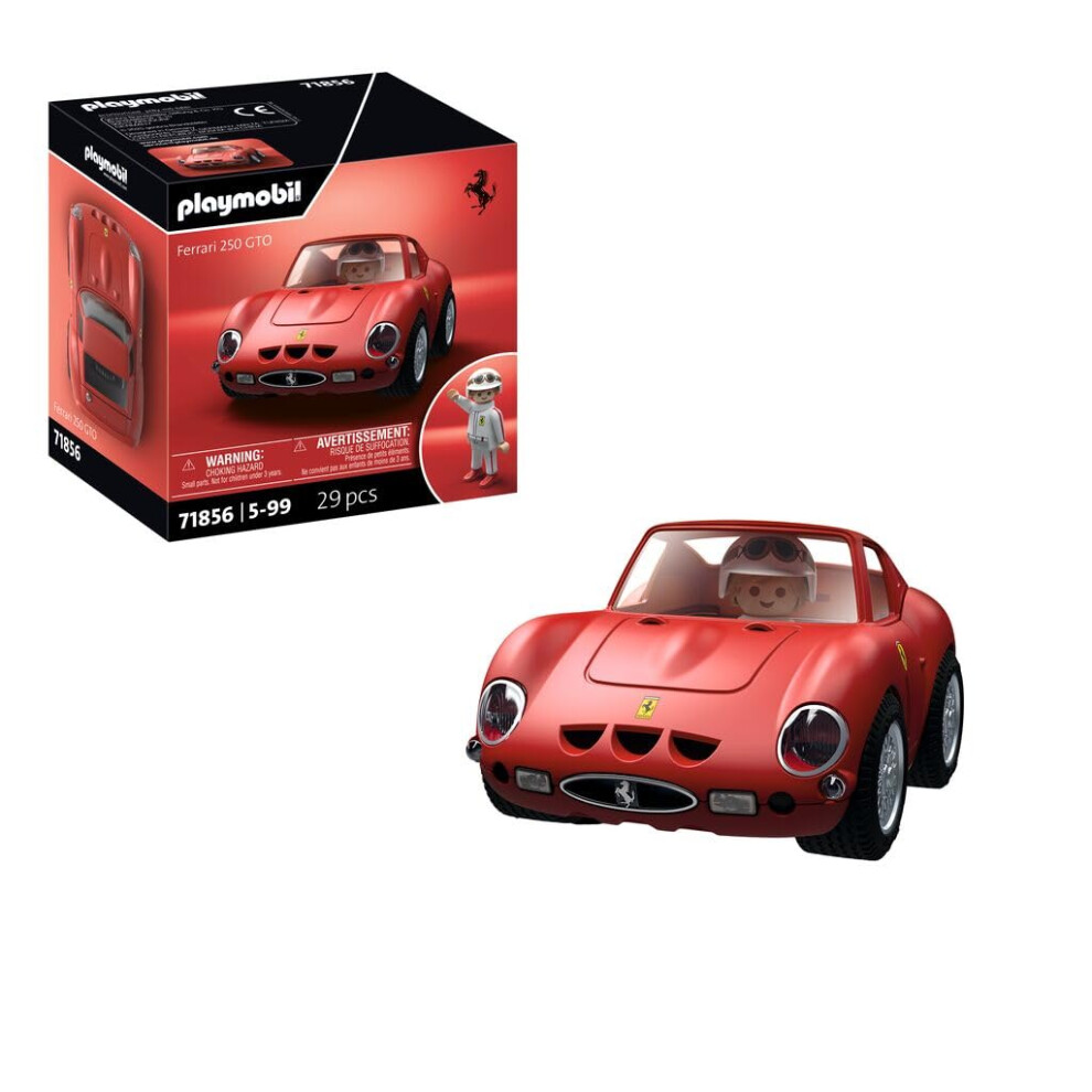 Playmobil | Collector Cars | Ferrari 250 Gto | Model Car For Adults & Children | Gift For Car Fans & Collectors | 71856