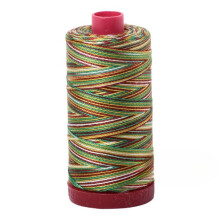 Aurifil Mako Cotton Thread Solid 12wt 100% Long Staple Mercerized Egyptian Cotton 1422yds Leaves
