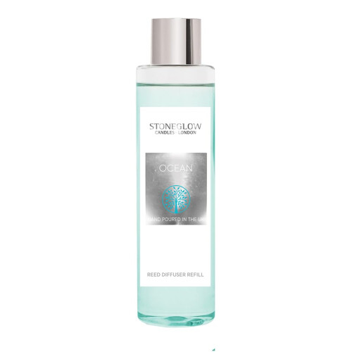 Stoneglow Stoneglow Nature's Gift Collection - Ocean 210ml Scented Reed Diffuser Refill - Ocean (Blue)