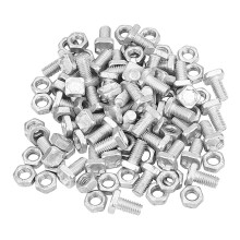 50 Packs Greenhouse Nuts and Square Head Nuts Greenhouse Repair Kit Parts Replacement Garden Supplies