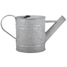 Fallen Fruits Altzink Gießkanne 0,75 Liter Watering Can, Grey (zinc), 22.8 x 10.6 x 12.4 cm