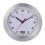 Hama Hama Bathroom Clock, Aluminium Glass, Silver, Standard 1