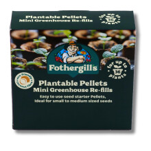 Fothergill's 35mm Plantable Pellets Refill Pack, 36 Pieces - Organic Seed Starter Pods for Easy Germination, Eco-Friendly Gardenin