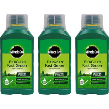 Miracle-Gro Fast Green Liquid Concentrate, Lawn Food - 100 sq m Coverage, Fast-Acting, Results in 24 hours, (Child and Pet Friendl
