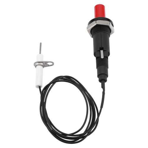 Piezo Igniter, Plastic Piezo Spark Ignition Kit Push Button Piezo Igniter Versatile Compatibility for Gas Grill, Range, Heater, an
