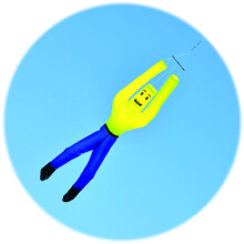 Spirit of Air Cloud Dude Windsock - Fluorescent Yellow