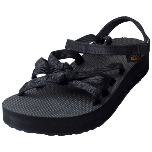 Teva (41) Teva Womens Walking Sandals Black MIDFORM KENA SLIM