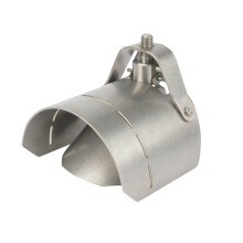 Metex - Ratwall For 110mm/4" Pipe. Made From Robust, Corrosion Resistant Stainless Steel With A One Way Valve & Flap. This Rat Blo