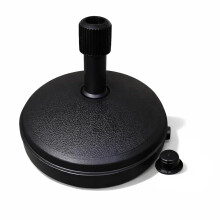 Karrma Ltd. Parasol Base | Garden Umbrella Stand Holder Round | 7L Plastic Water Filled Perfect for Outdoor Decor Garden Patio (Bl