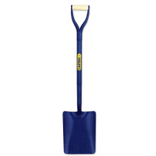 PDL – Pegdev - Carters Tapermouth Builders Contractors Shovel Garden Spade Square Mouth Sand Concrete. No2. Tubular Steel Shaft an