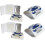 Xtermin8Prob 6 Bedbug Traps - Bed Bug Trap Monitors for Bedroom Bed Bugs 1