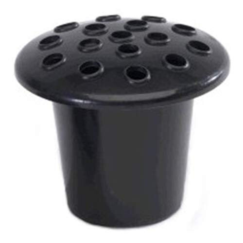 FSUK Pack of 5 - Grave Vase Cemetery Pot Inserts Black.