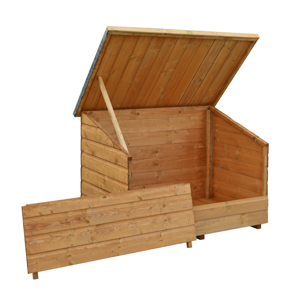 Rowlinson Shiplap Patio Chest Large