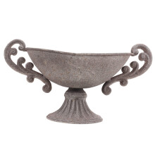 Outdoor Planters Classic Urn Planter Vintage Roman Style Pot Antique Vase Indoor Metal Outdoor Decorative Urn for Wedding Party De