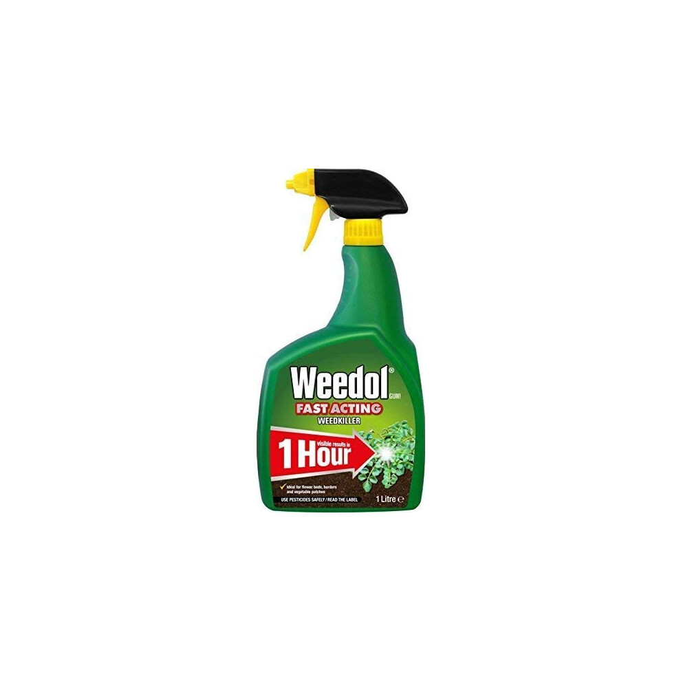 Weedol 2 X Fast Acting Weedkiller 1L Rtu