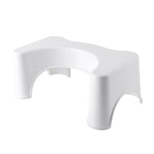 JJA Bathroom Toilet Stool, Foot Step Stool, Footstools, Squat Original for Constipation Piles Relief Foot Stool - Anti-Slip Bathro