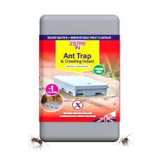 Zero In Ant & Crawling Insect Trap, Non-Toxic, Weatherproof & Refillable Pest Control Solution for Indoor & Outdoor Use