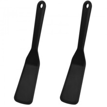 2 Pieces Silicone Spatula, Silicone Spatula Turner, Heat Resistant Flexible Pancake Spatula, for Fish, Eggs, Pancakes, Pizza, Stea