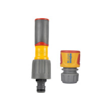Hozelock Plus + Aquastopp 100-100-226 Gartenspritze with Anschluss-Set