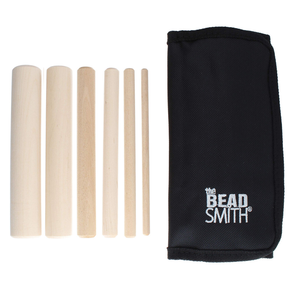 Beadsmith Wooden Mandrel Set For Wire Forming 6Pcs- 16817807