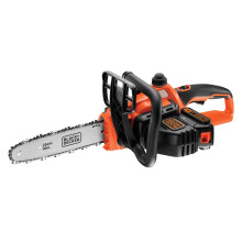 BLACK+DECKER 18V Lithium-ion Chainsaw Cordless with Battery 25 cm 2.0Ah GKC1825L20-GB, Orange
