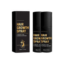 (2PCS) 1-5x Hair Growth Spray with Biotin & Caffeine - Fast-Acting Hair Regrowth Treatment for Thinning Hair in Men & Women