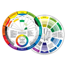 Daler-Rowney Artists' Colour Mixing Wheel Guide, 5.12in - 13cm, Ideal for Professional Artists, Students & Hobbyists